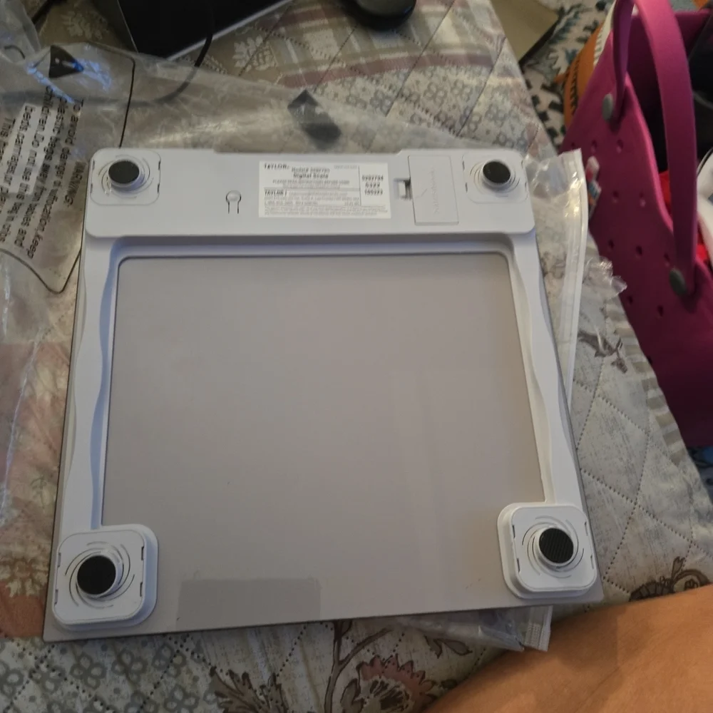 Digital‎ Glass Bathroom Scale Gray/Silver - Taylor